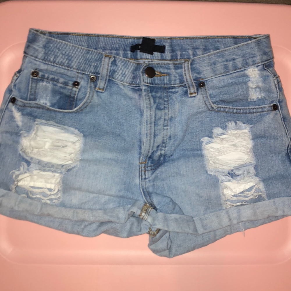 Forever 21 high waisted shorts. Size 27.